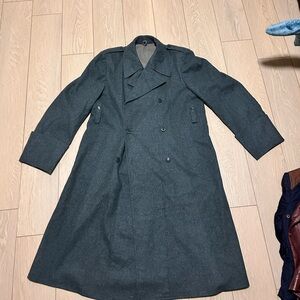 Vintage Swiss Army Greatcoat